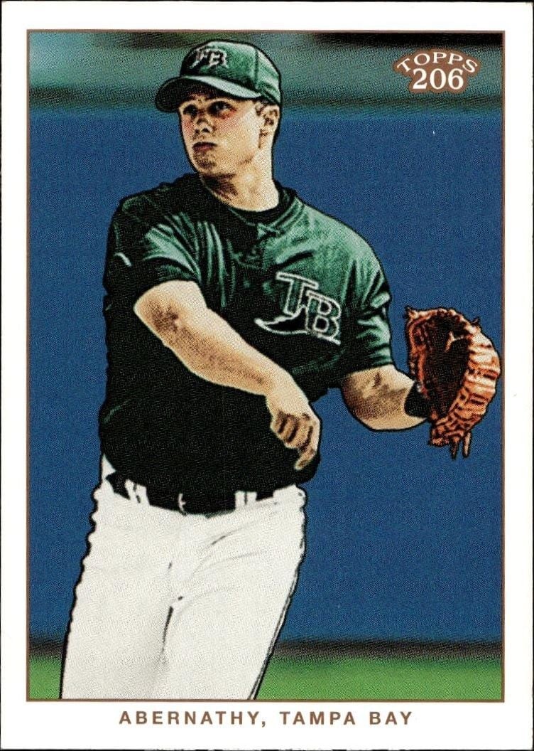 Brent Abernathy 2002 Topps 206 Brent Abernathy #106 baseball trading card front