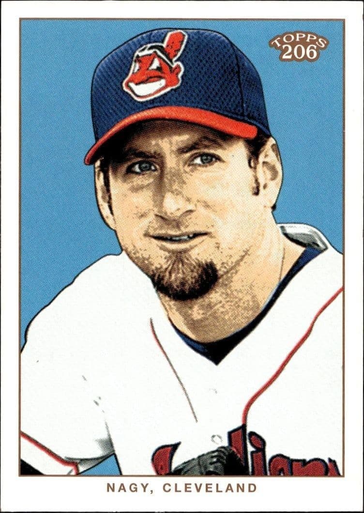 2002 Topps T206 Charles Nagy #46 trading card
