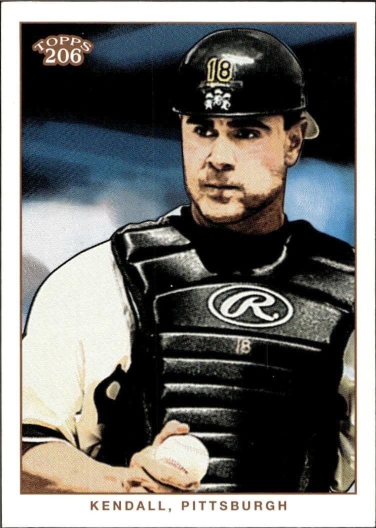 2002 Topps T206 Jason Kendall #40 trading card