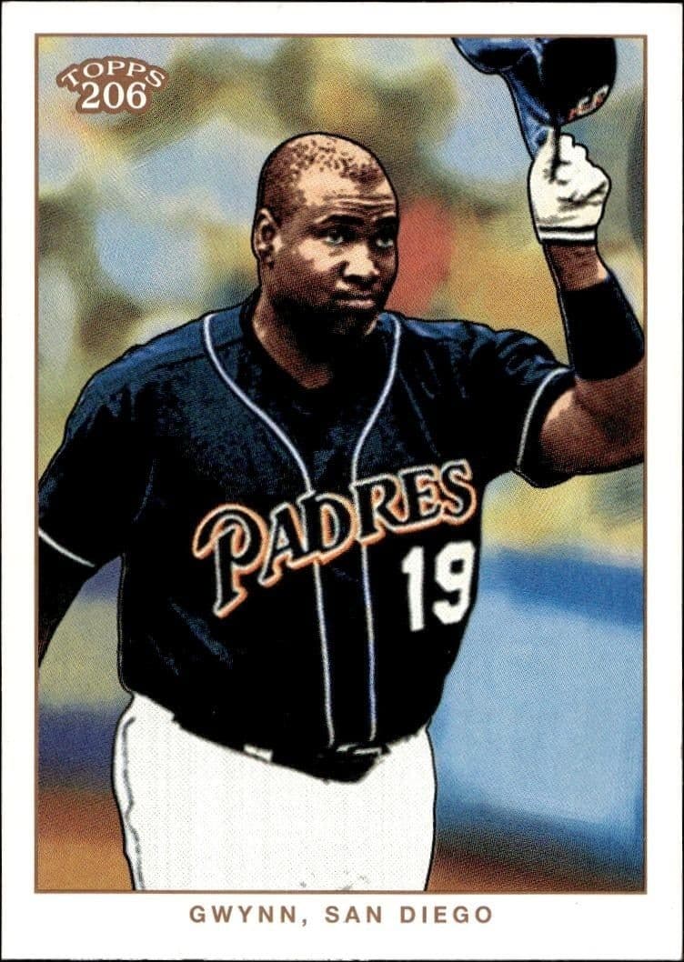 2002 Topps T206 Tony Gwynn #47 trading card