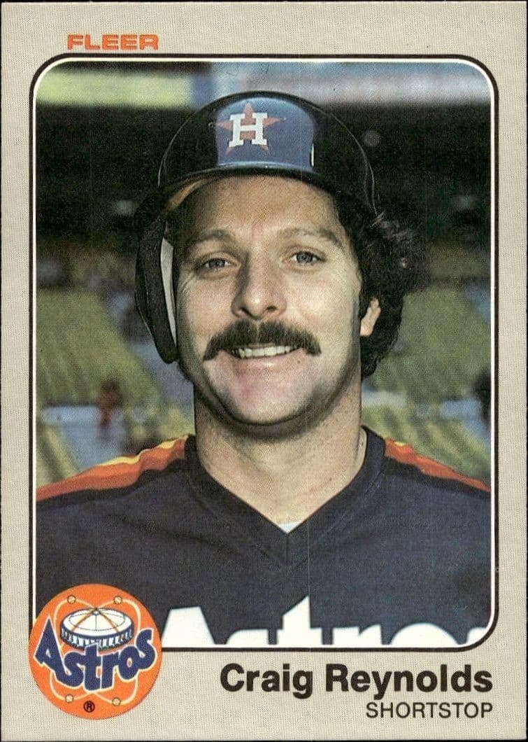 1983 Fleer Craig Reynolds #460 trading card