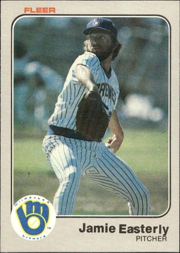 Jamie Easterly 1983 Fleer Jamie Easterly #31 baseball trading card front