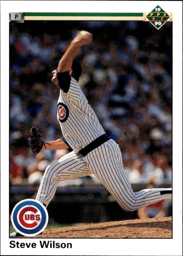 1990 Upper-Deck Steve Wilson #341 trading card