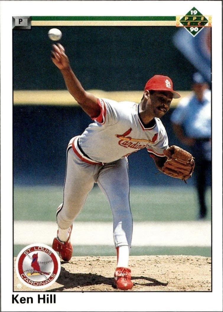1990 Upper-Deck Ken Hill #336 trading card
