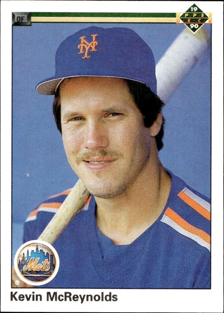 Kevin McReynolds 1990 Upper Deck Kevin McReynolds #265 baseball trading card front