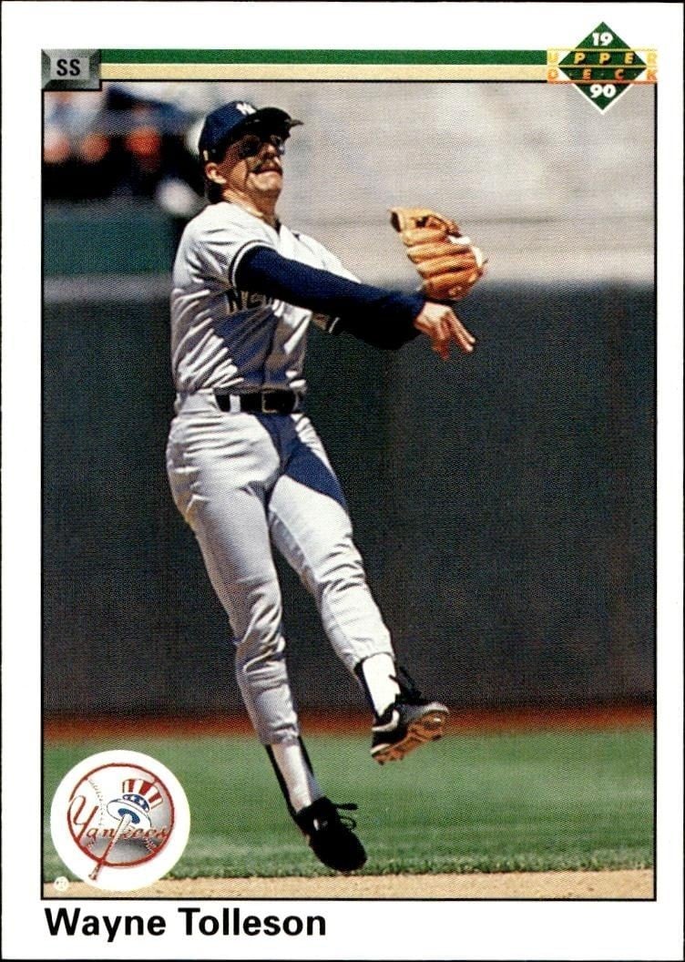 1990 Upper-Deck Wayne Tolleson #320 trading card