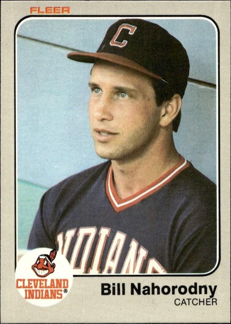 Bill Nahorodny 1983 Fleer Bill Nahorodny #416 baseball trading card front