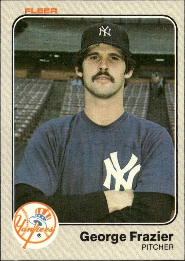 1983 Fleer George Frazier #379 trading card