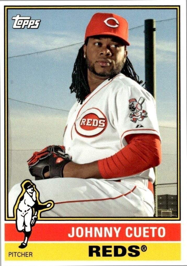 Johnny Cueto 2015 Topps Archives Johnny Cueto #159 baseball trading card front