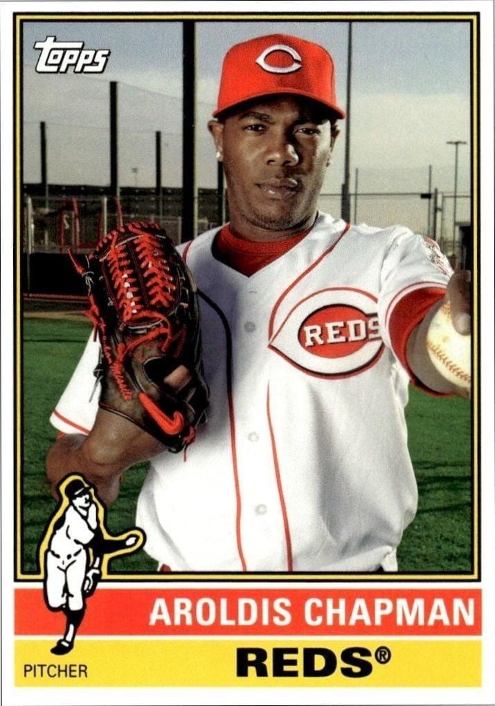 2015 Topps Archives Aroldis Chapman #164 trading card