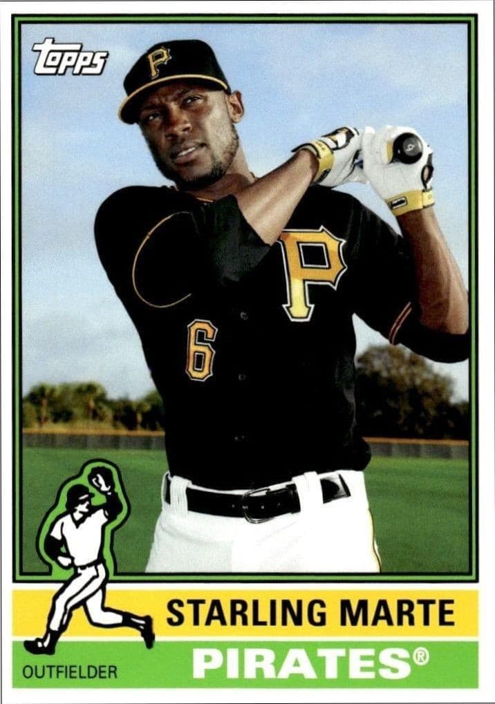 2015 Topps Archives Starling Marte #111 trading card