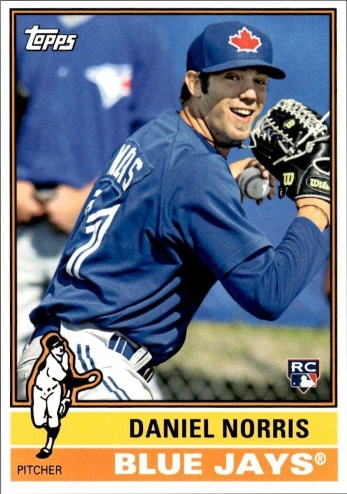 Daniel Norris 2015 Topps Archives Daniel Norris #190 baseball trading card front