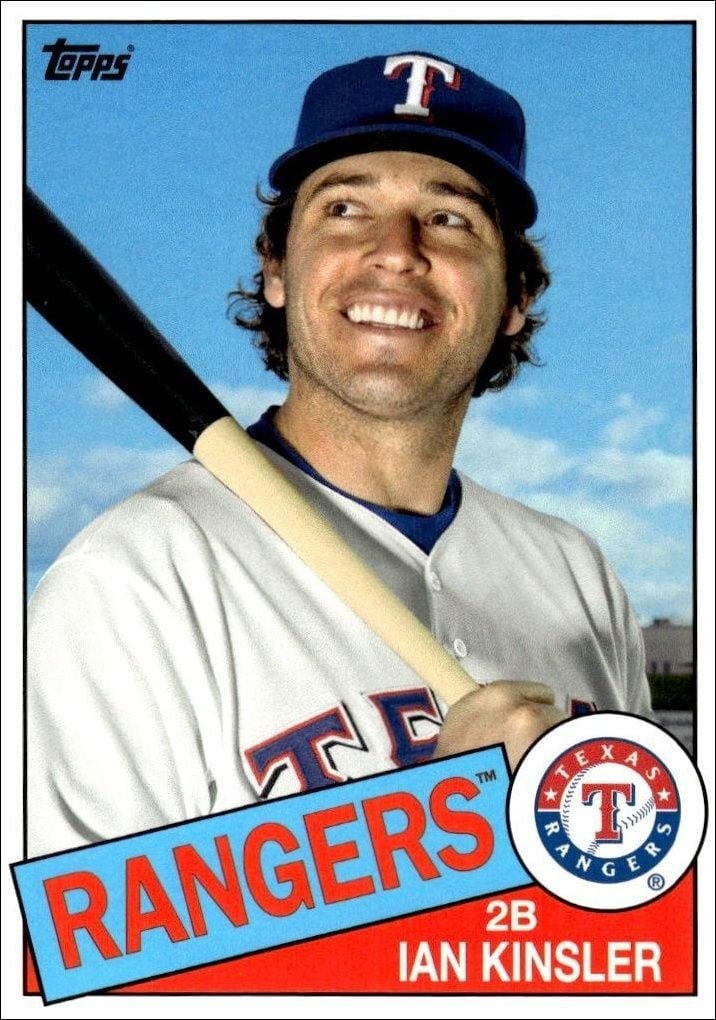 Ian Kinsler 2013 Topps Archives Ian Kinsler #119 baseball trading card front