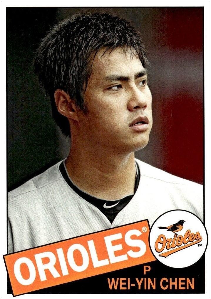 Wei-Yin Chen 2013 Topps Archives Wei-Yin Chen #134 baseball trading card front