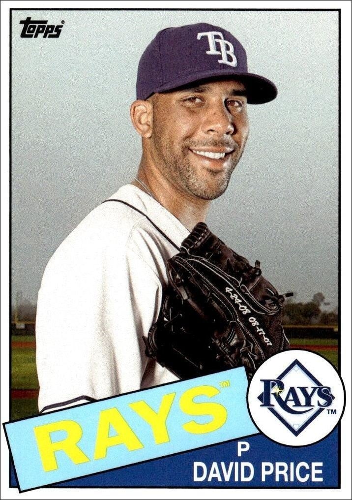 David Price 2013 Topps Archives David Price #127 baseball trading card front