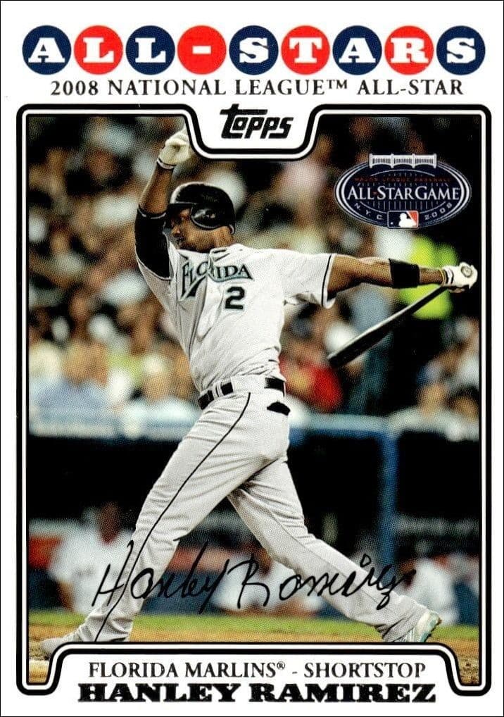 2008 Topps Updates & Highlights Hanley Ramirez #UH35 trading card