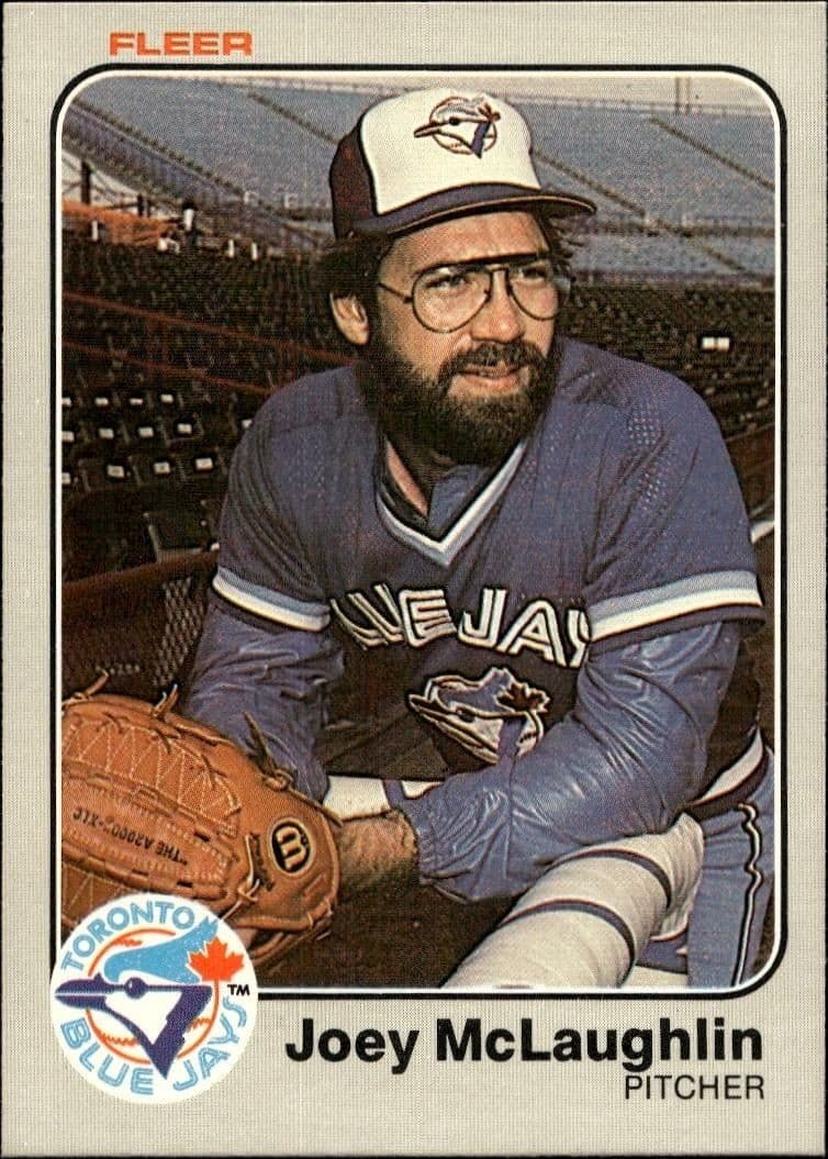 1983 Fleer Joey McLaughlin #434 trading card