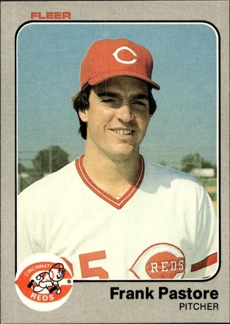 Frank Pastore 1983 Fleer Frank Pastore #599 baseball trading card front