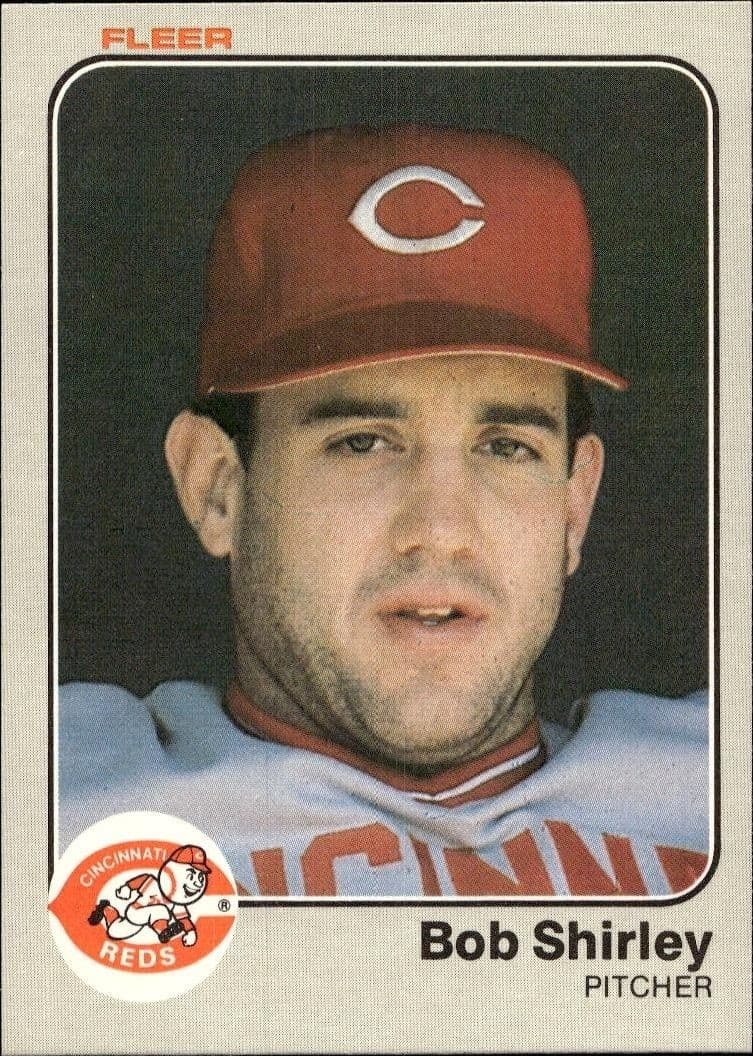 1983 Fleer Bob Shirley #602 trading card