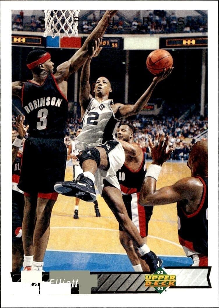 1992-93 Upper-Deck Sean Elliott #131 trading card