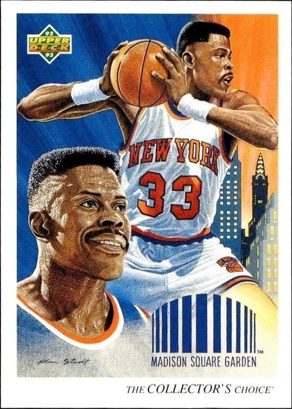 1992-93 Upper-Deck Patrick Ewing #46 trading card
