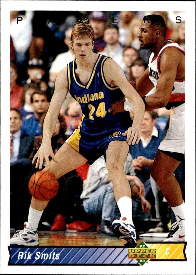 1992-93 Upper-Deck Rik Smits #91 trading card