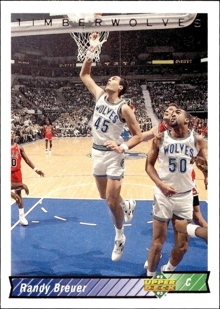 1992-93 Upper-Deck Randy Breuer #276 trading card