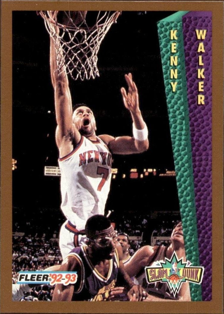 1992-93 Fleer Kenny Walker #277 trading card