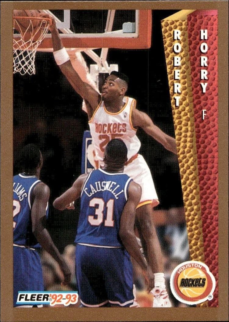 1992-93 Fleer Robert Horry #347 trading card