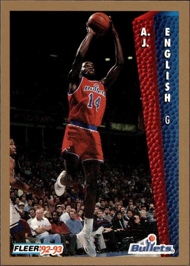 1992-93 Fleer A.J. English #232 trading card