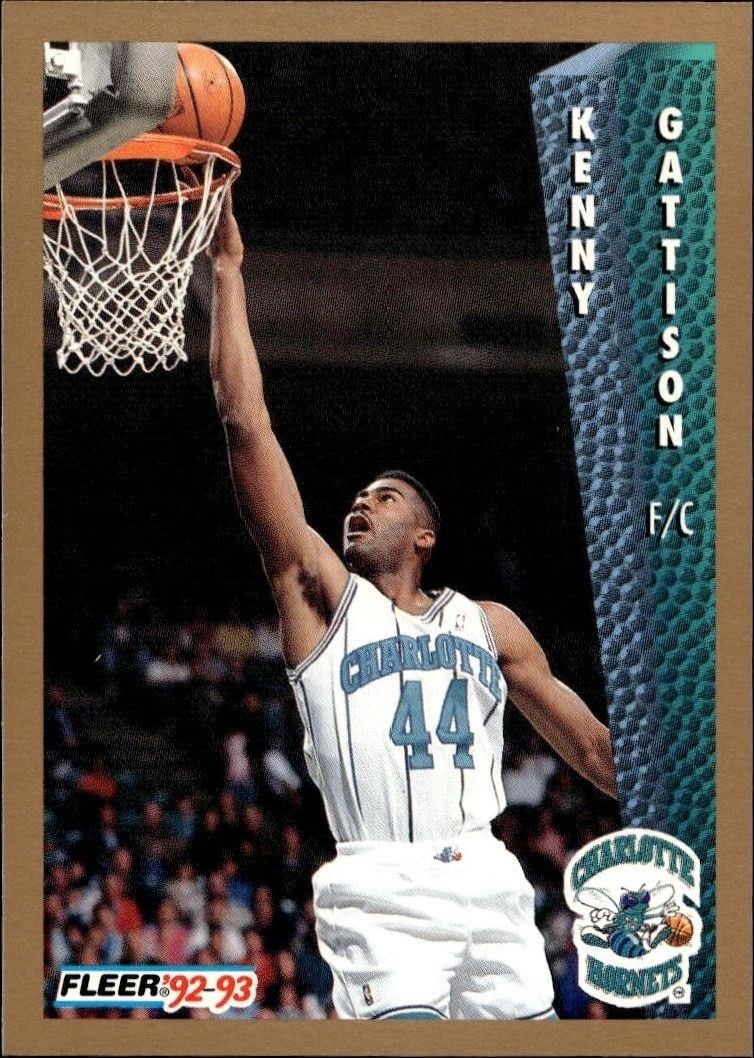 1992-93 Fleer Kenny Gattison #23 trading card