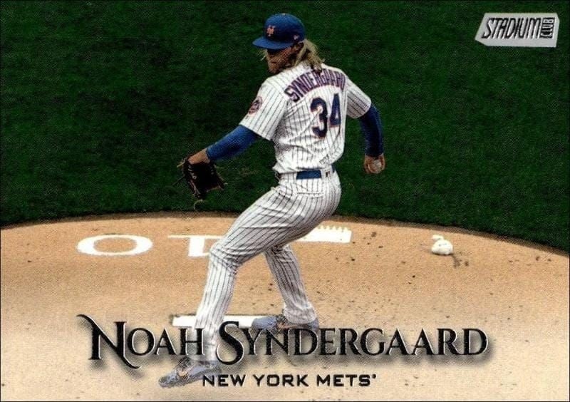 Noah Syndergaard 2019 Topps Stadium Club Noah Syndergaard #159 baseball trading card front