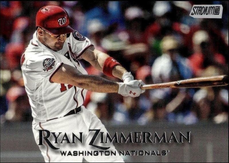 Ryan Zimmerman 2019 Topps Stadium Club Ryan Zimmerman #219 baseball trading card front