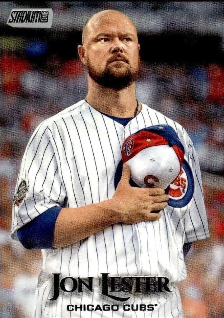 2019 Topps Stadium Club Jon Lester #64 trading card