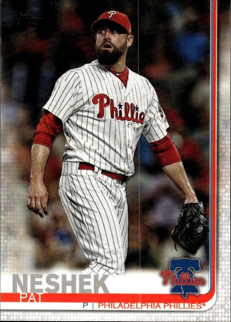 2019 Topps Series 2 Pat Neshek #668 trading card
