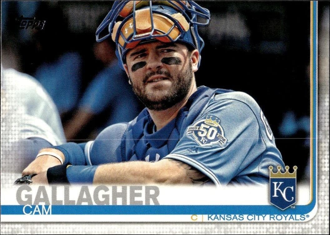 2019 Topps Series 2 Cam Gallagher #666 trading card