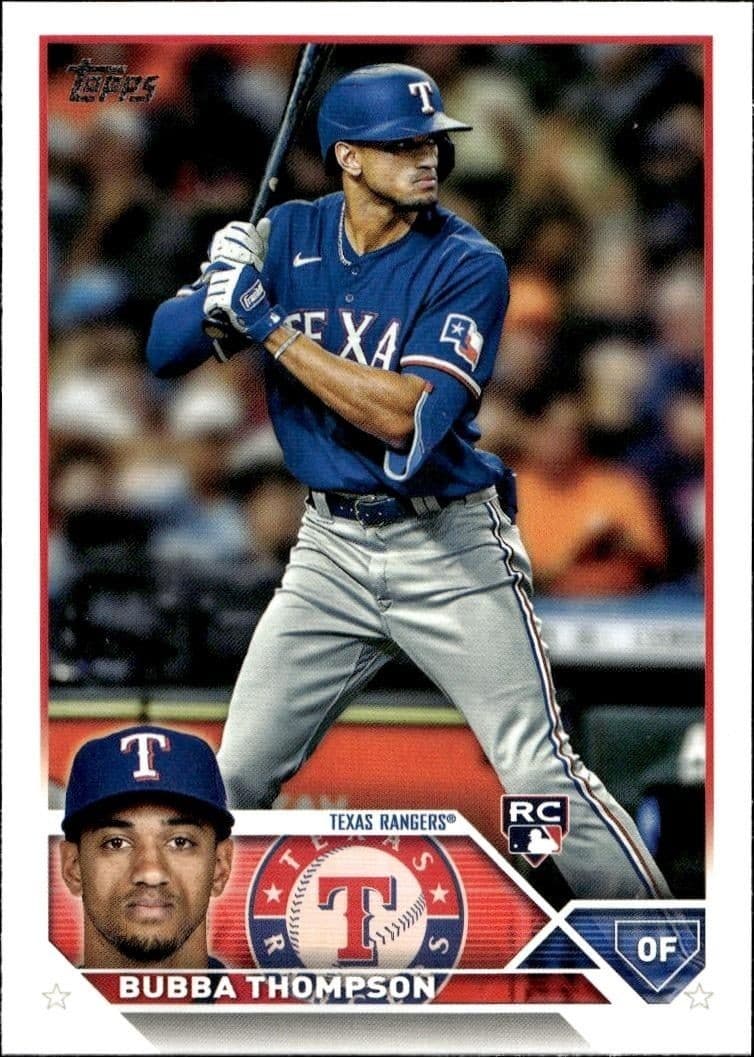 2023 Topps Series 2 Bubba Thompson #597 trading card