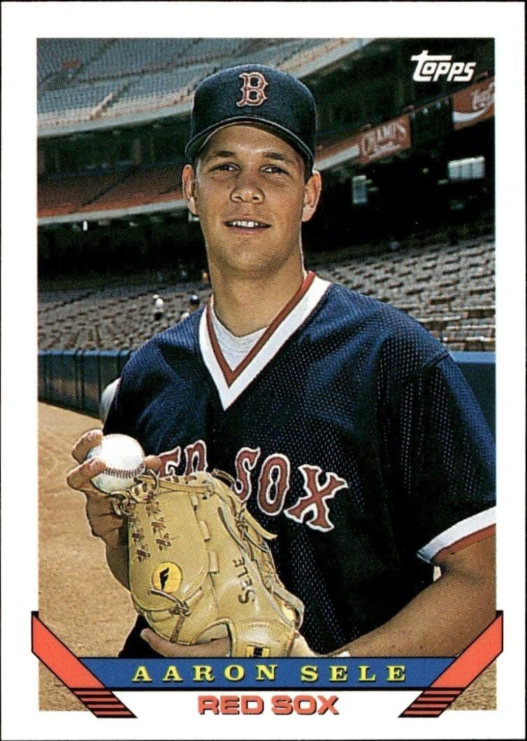 Aaron Sele 1993 Topps Traded Aaron Sele #3T baseball trading card front
