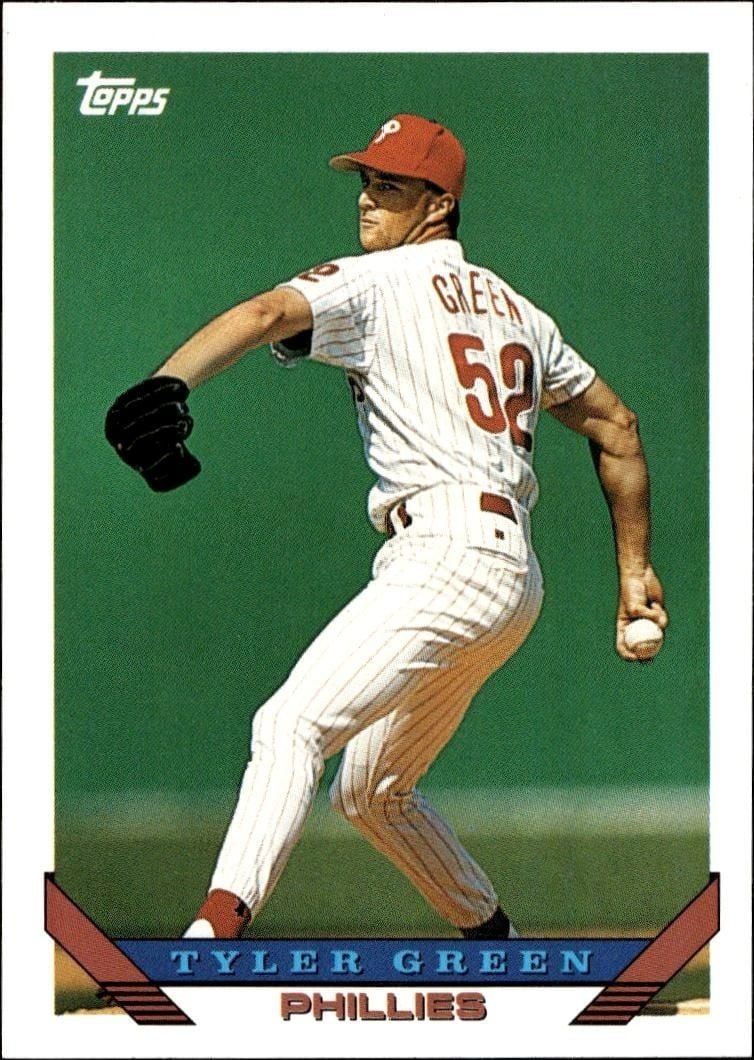 1993 Topps Traded Tyler Green #37T trading card