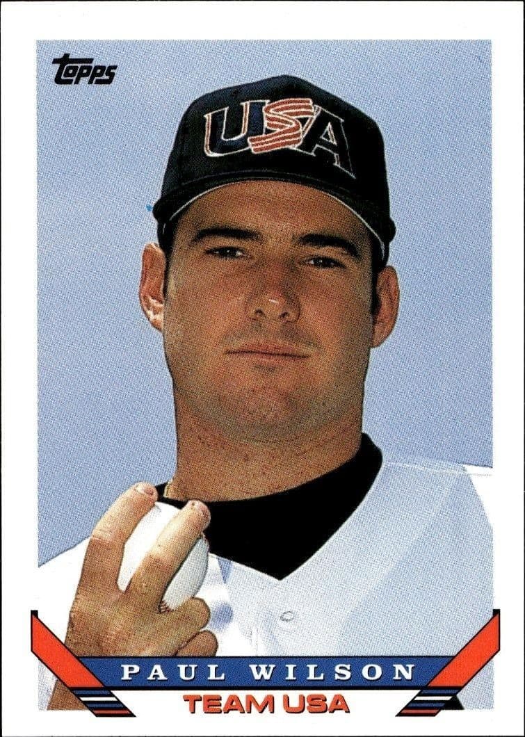 1993 Topps Traded Paul Wilson #107T trading card