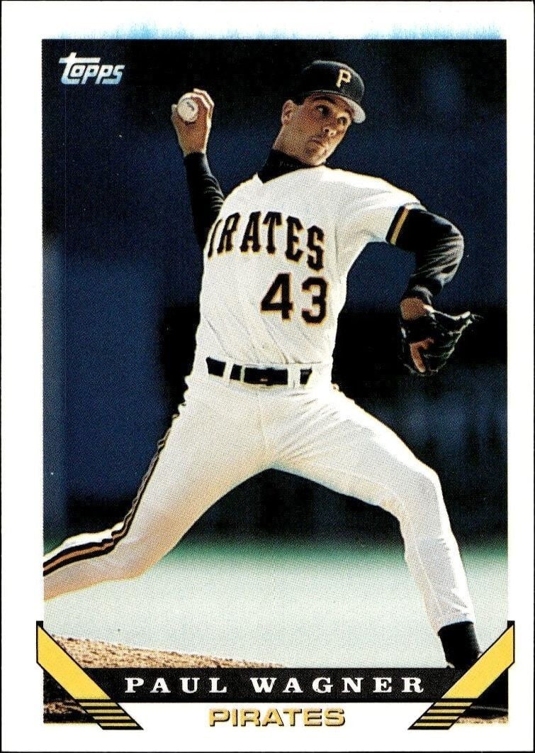 Paul Wagner 1993 Topps Traded Paul Wagner #109T baseball trading card front