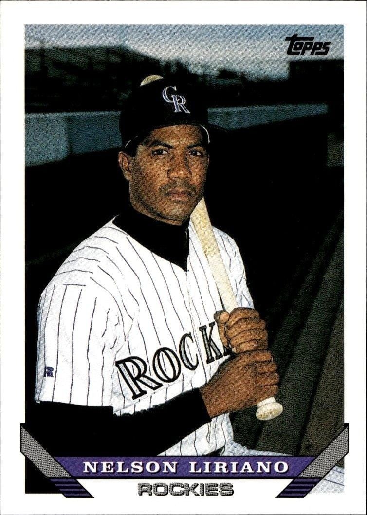 1993 Topps Traded Nelson Liriano #53T trading card