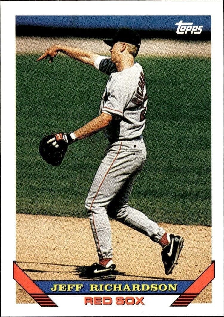 Jeff Richardson 1993 Topps Traded Jeff Richardson #81T baseball trading card front