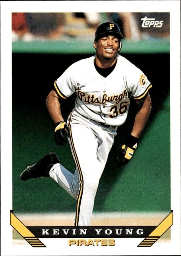 1993 Topps Traded Kevin Young #52T trading card