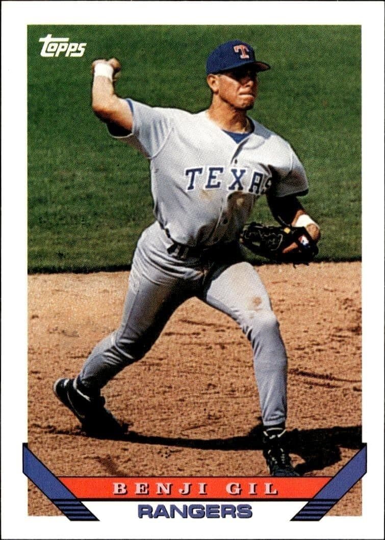1993 Topps Traded Benji Gil #60T trading card