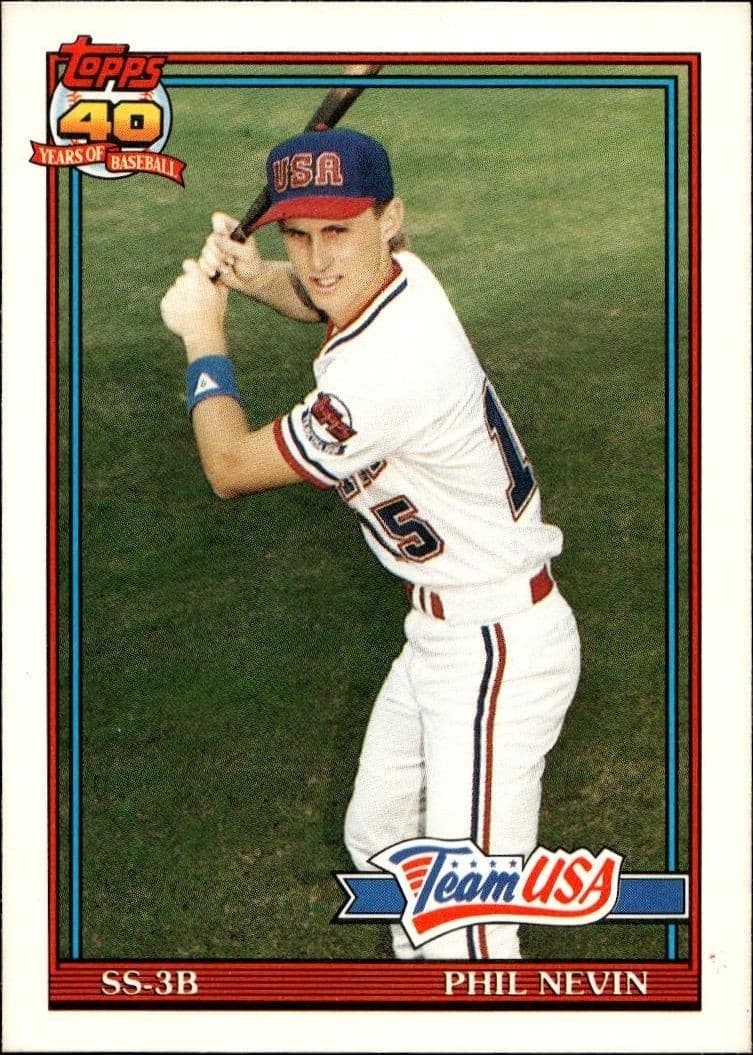 1991 Topps Traded Phil Nevin #83T trading card