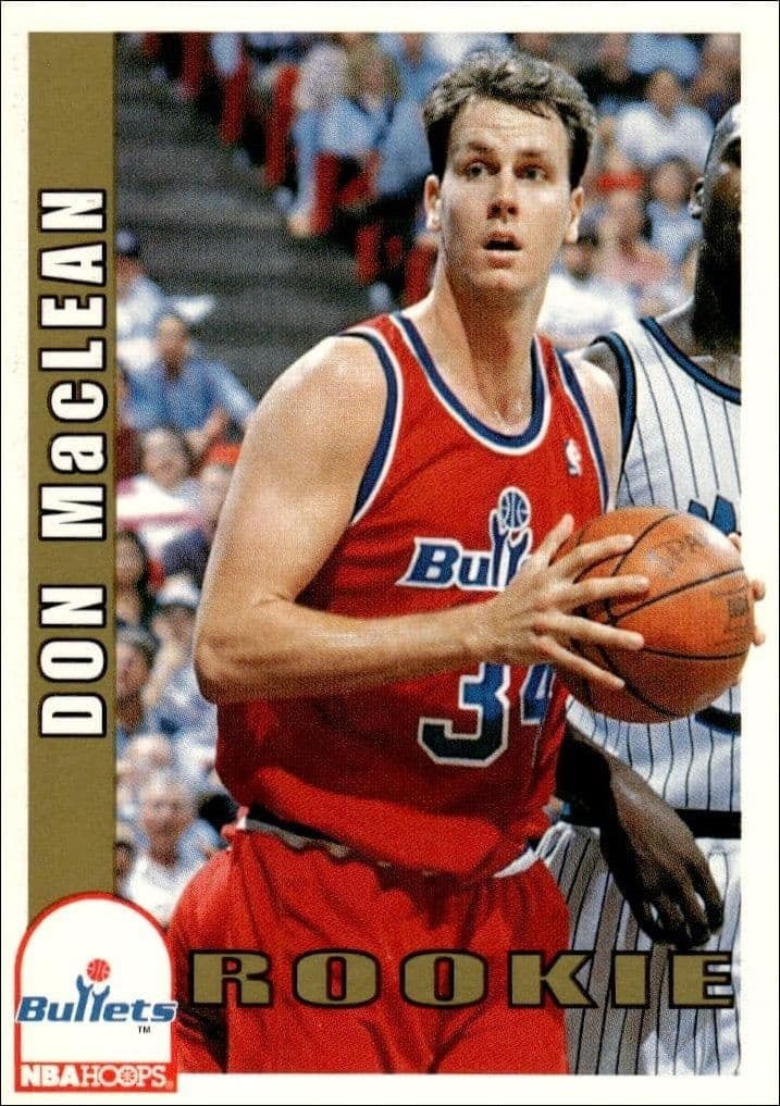 1992-93 Skybox NBA Hoops Series 2 Don MacLean #478 trading card