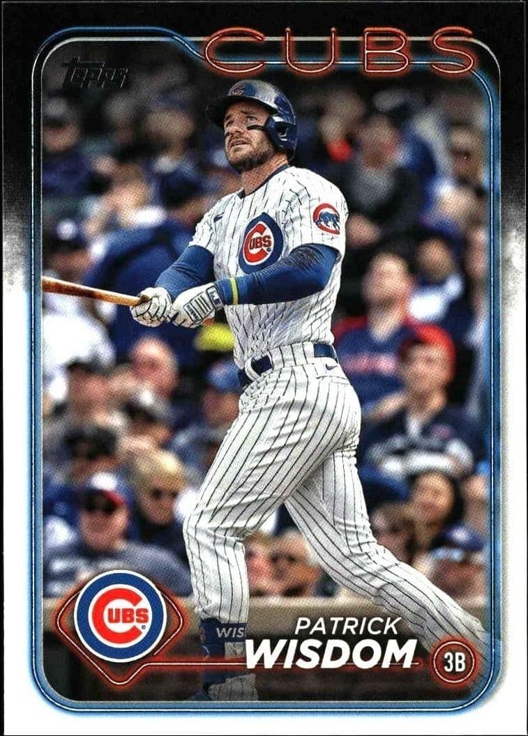 2024 Topps Series 1 Patrick Wisdom #328 trading card