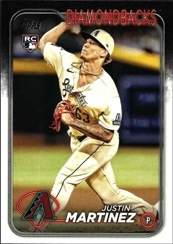2024 Topps Series 1 Justin Martinez #325 trading card
