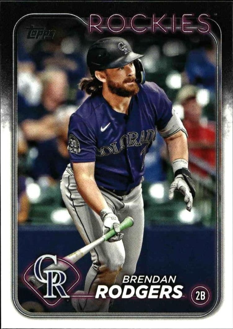 2024 Topps Series 1 Brendan Rodgers #322 trading card